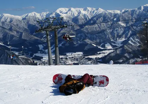 So quiet on weekdays you can have a nap on the slopes!