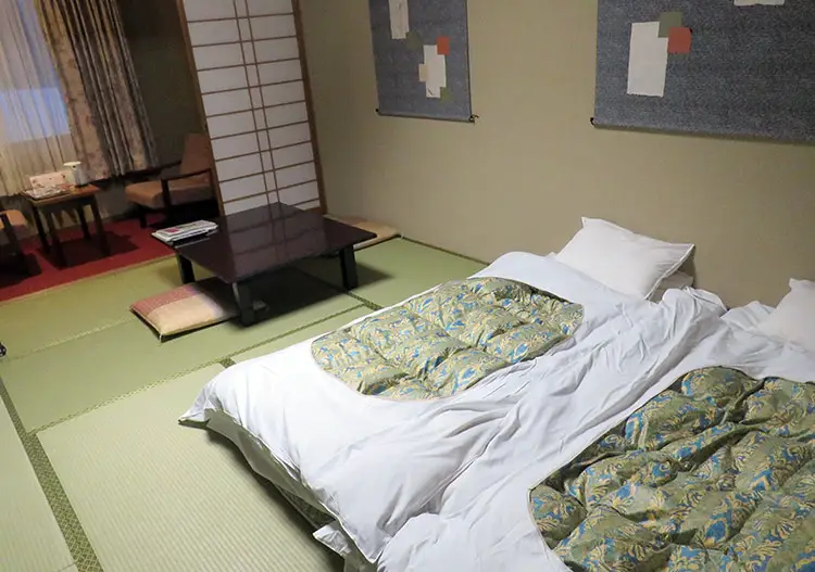 Plenty of opportunities for sleeping on the tatami