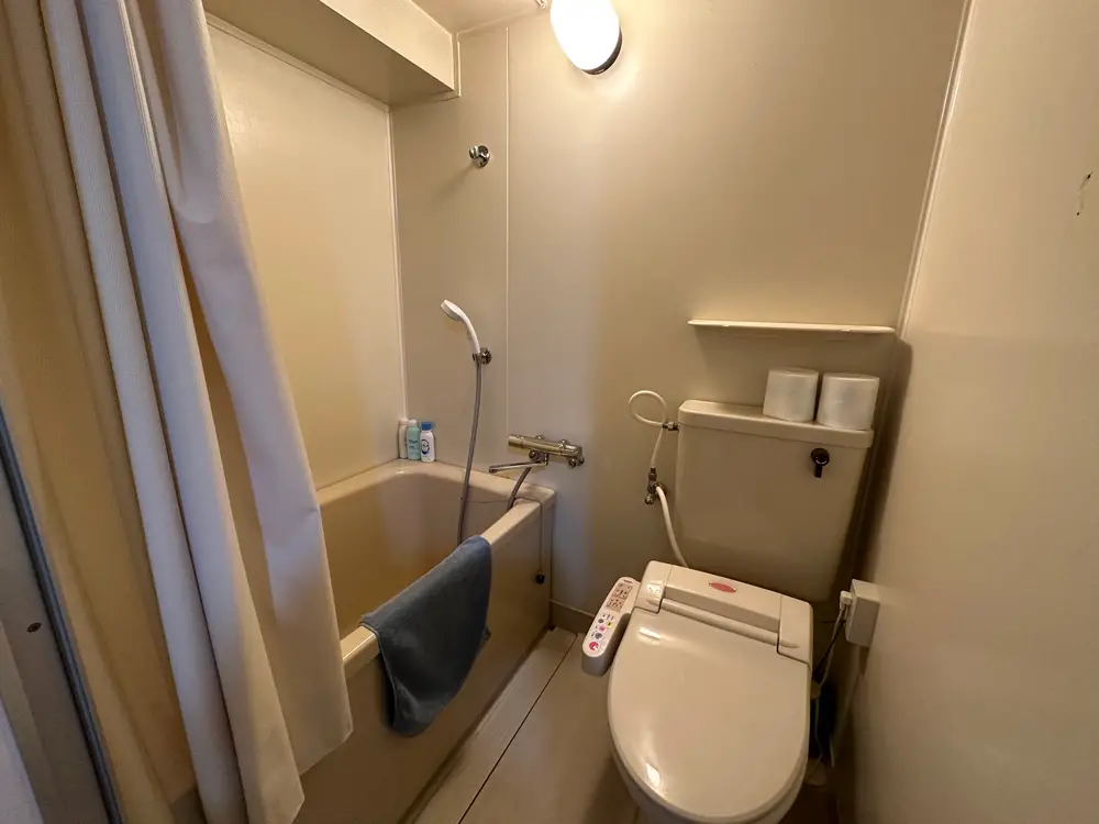 Decent sized bathroom by Japanese standards