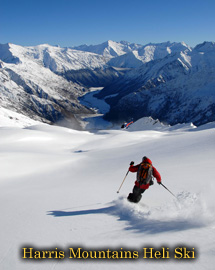 Harris Mountains Heli Skiing Wanaka New Zealand