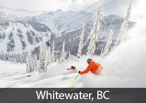 Whitewater, BC - #1 rated resort in Canada for Powderhounds