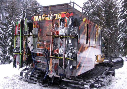 Retallack Cat Skiing BC - for those who like it really steep!