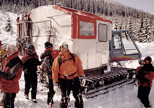 White Grizzly Cat Skiing BC - only for those who can keep up