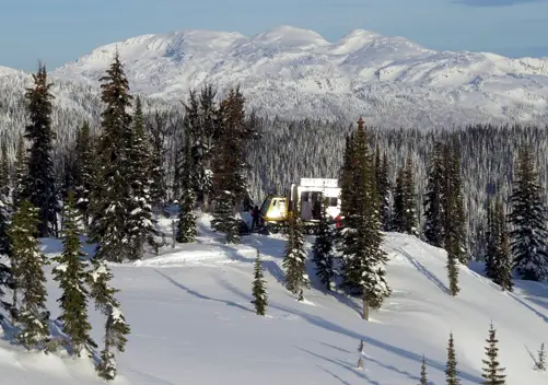 Monashee Powder Snowcats is located in the western Monashee Range