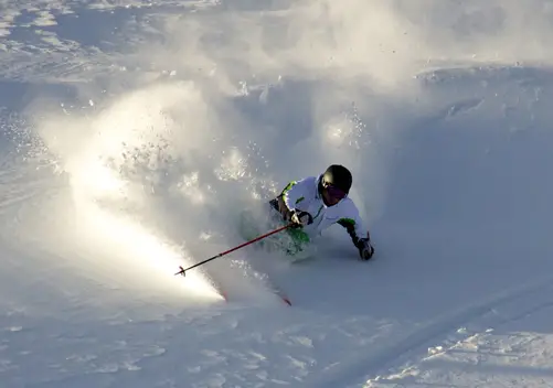 The powder is superb: photo - Freeride Media