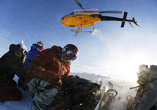 Stellar Heliskiing - near Meadow Creek BC Canada