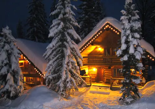 Superb log cabins