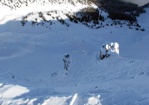 Kicking Horse Steep Terrain