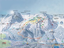  Gargellen Ski Trail Map
