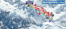  Sport Gastein Ski Trail Map