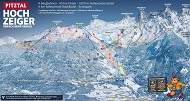 Hochzeiger Ski Trail Map