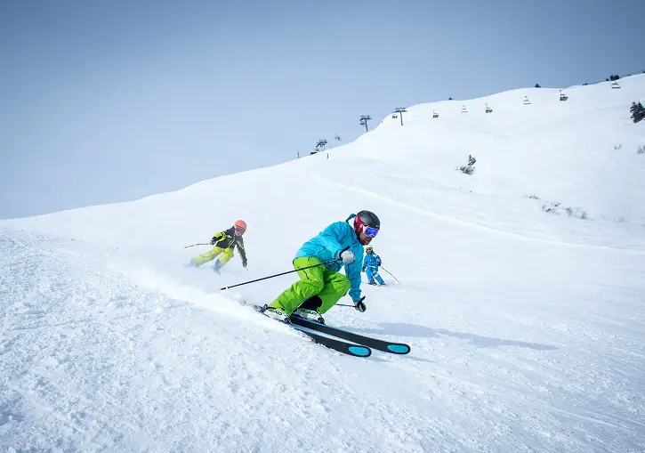 Massive 215km of piste runs at Kitzbuhel Kirchberg (photo M Werlberger).