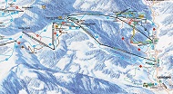 Leogang Ski Trail Map 