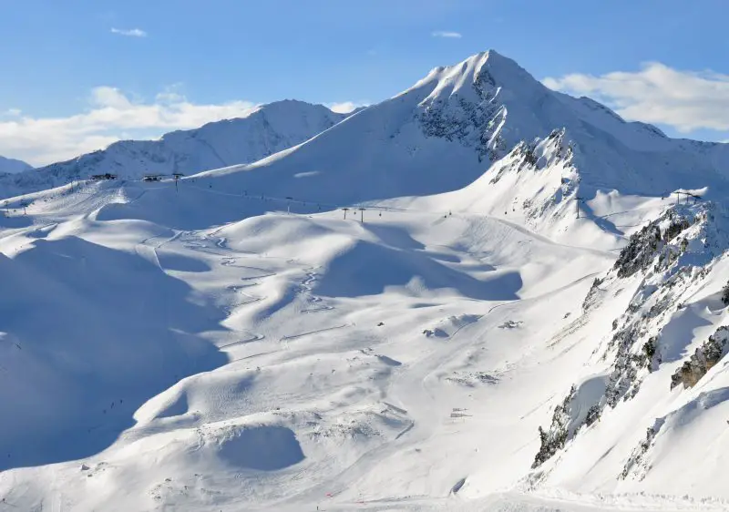 Les Arcs ski resort, Aiguille Grive.