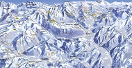  French Portes du Soleil Ski Trail Map 