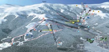  Bakuriani Didveli Kokhta Ski Trail Map