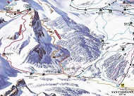 Armentarola Ski Trail Map