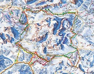 Sella Ronda Trail Map