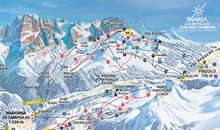  Pinzolo Ski Trail Map