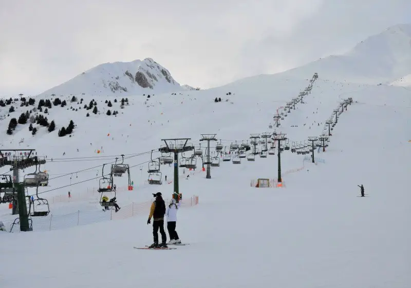 Tonale ski resort.