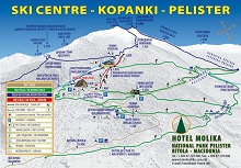 Pelister Kopanki Ski Trail Map