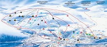 Bjorkliden Ski Trail Map 