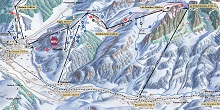 Gstaad-Saanen-Rougemont Ski Trail Map