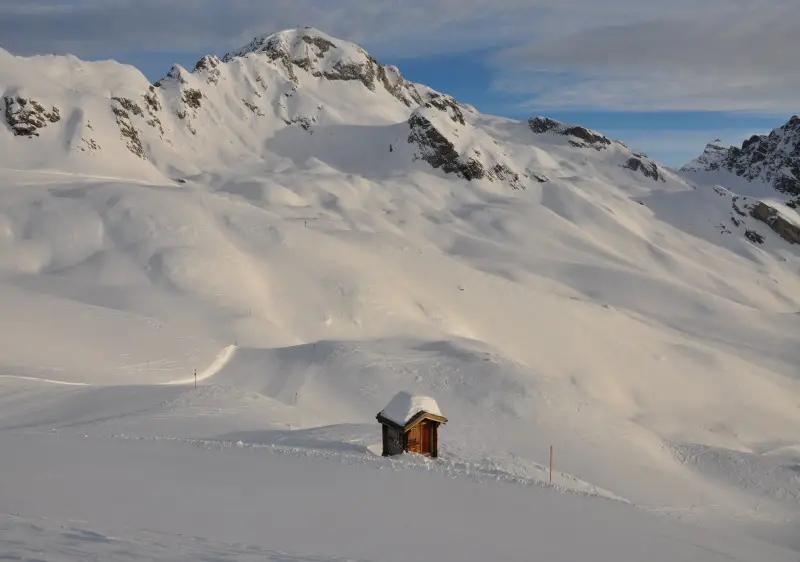 Lauchernalp Ski Resort in Switzerland is a freeride powder wonderland