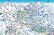 Lenzerheide Ski Trail Map