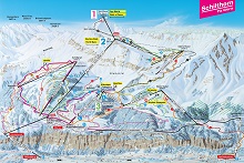  Mürren Schilthorn Ski Trail Map