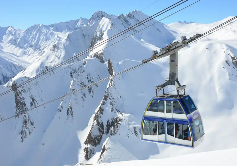 Head up to Samnaun ski resort in Switzerland