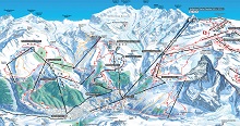 Zermatt Ski Trail Map