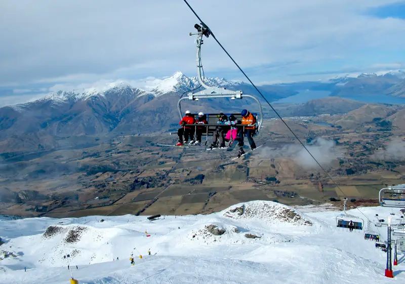 Coronet Peak Ski Map Coronet Peak Ski Resort Terrain, Snow