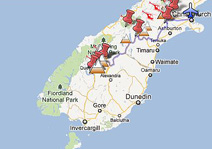 Queenstown Map