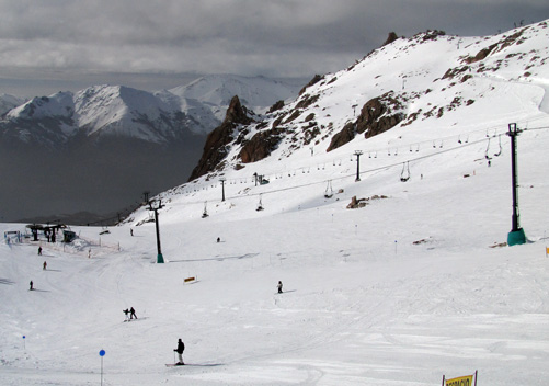 Cerro Catedral ski resort is very large with 1,200 hectares