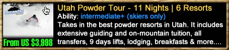 Utah Powder Tour