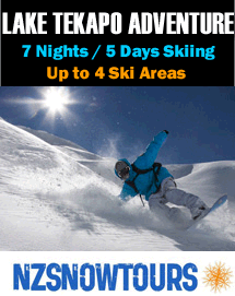 Lake Tekapo Ski & Snowboard Tour