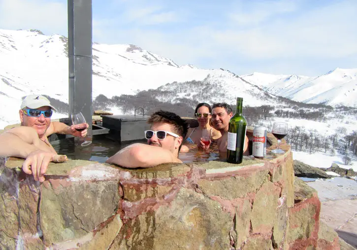 Hot tub action