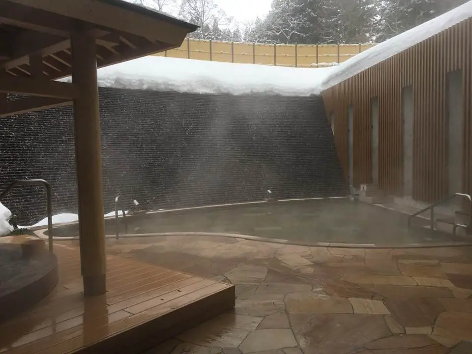 One of the onsen baths