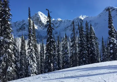 Blue Sky day at Revelstoke