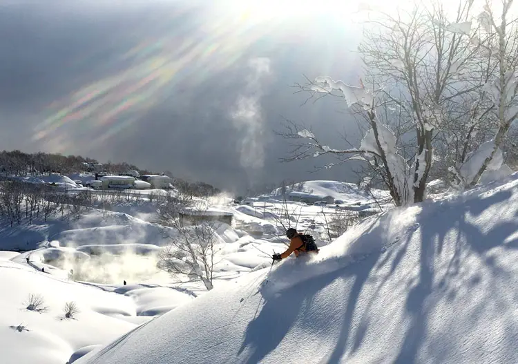 The onsen run