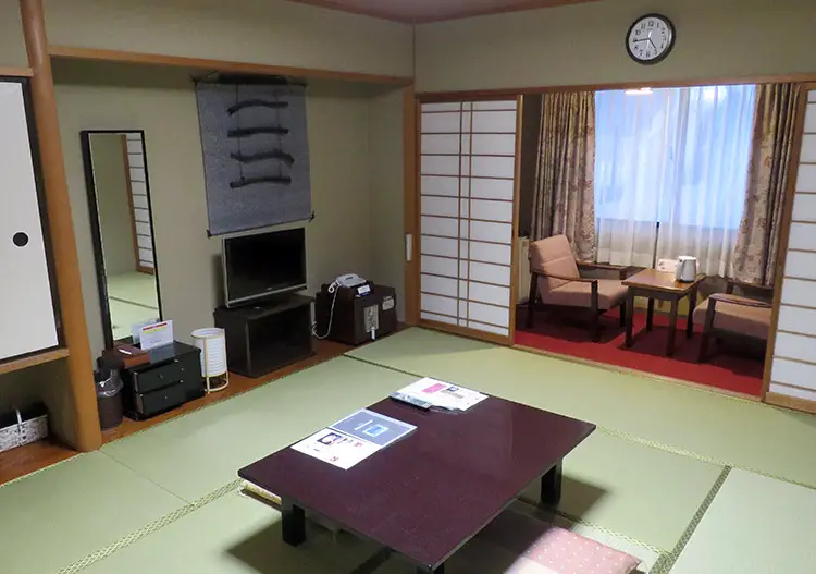 Our tatami room