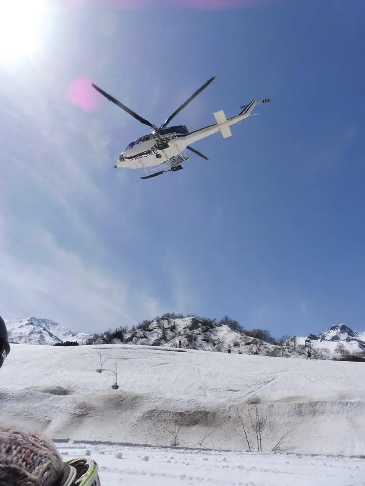 Heliskiing