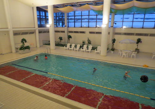 A decent sized swimming pool
