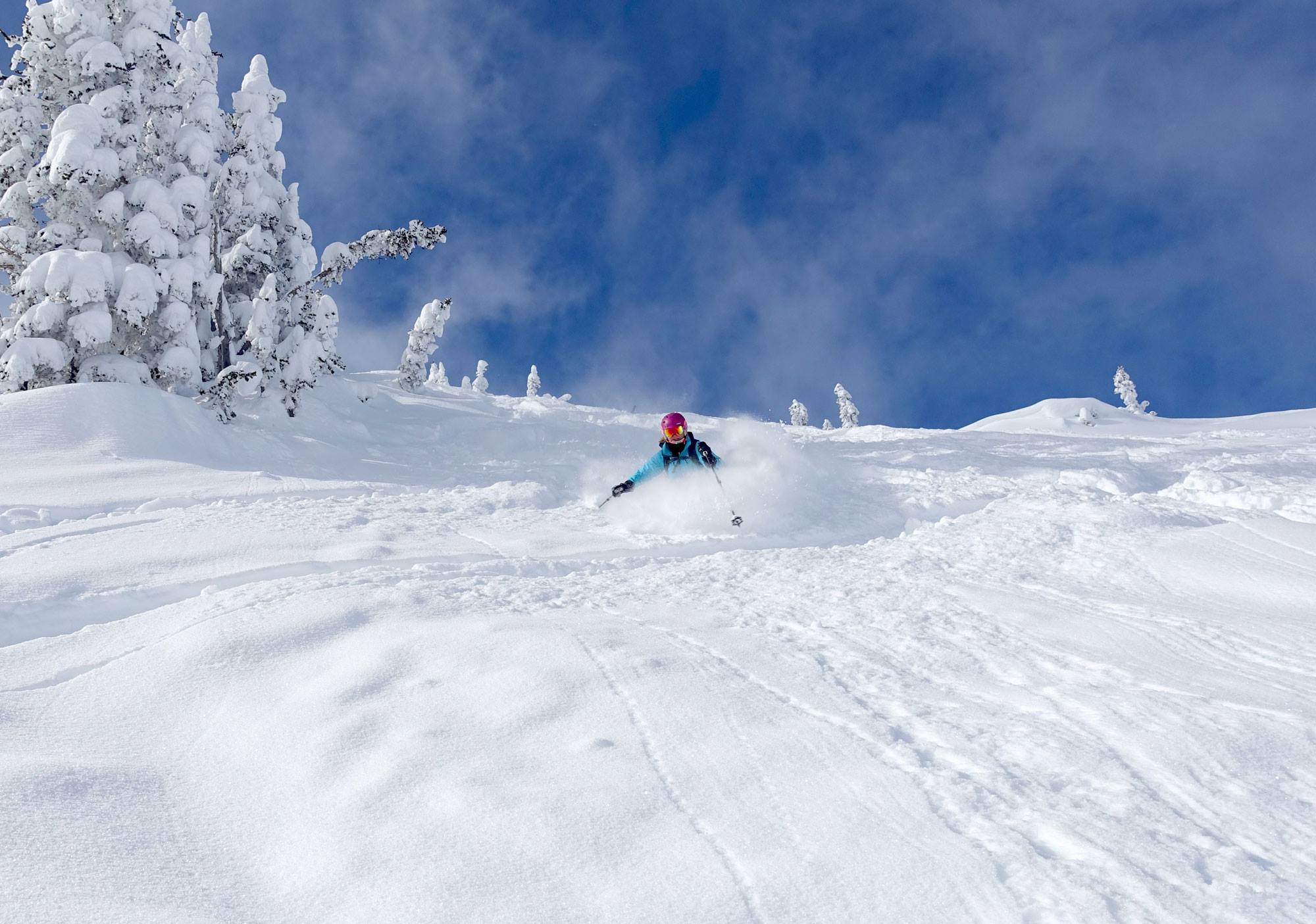 Fresh tracks still to be found 2 days after a storm