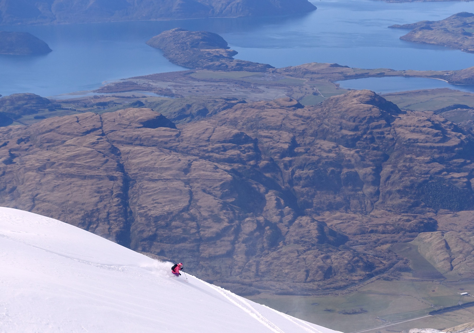 Phenomenal views from Treble Cone