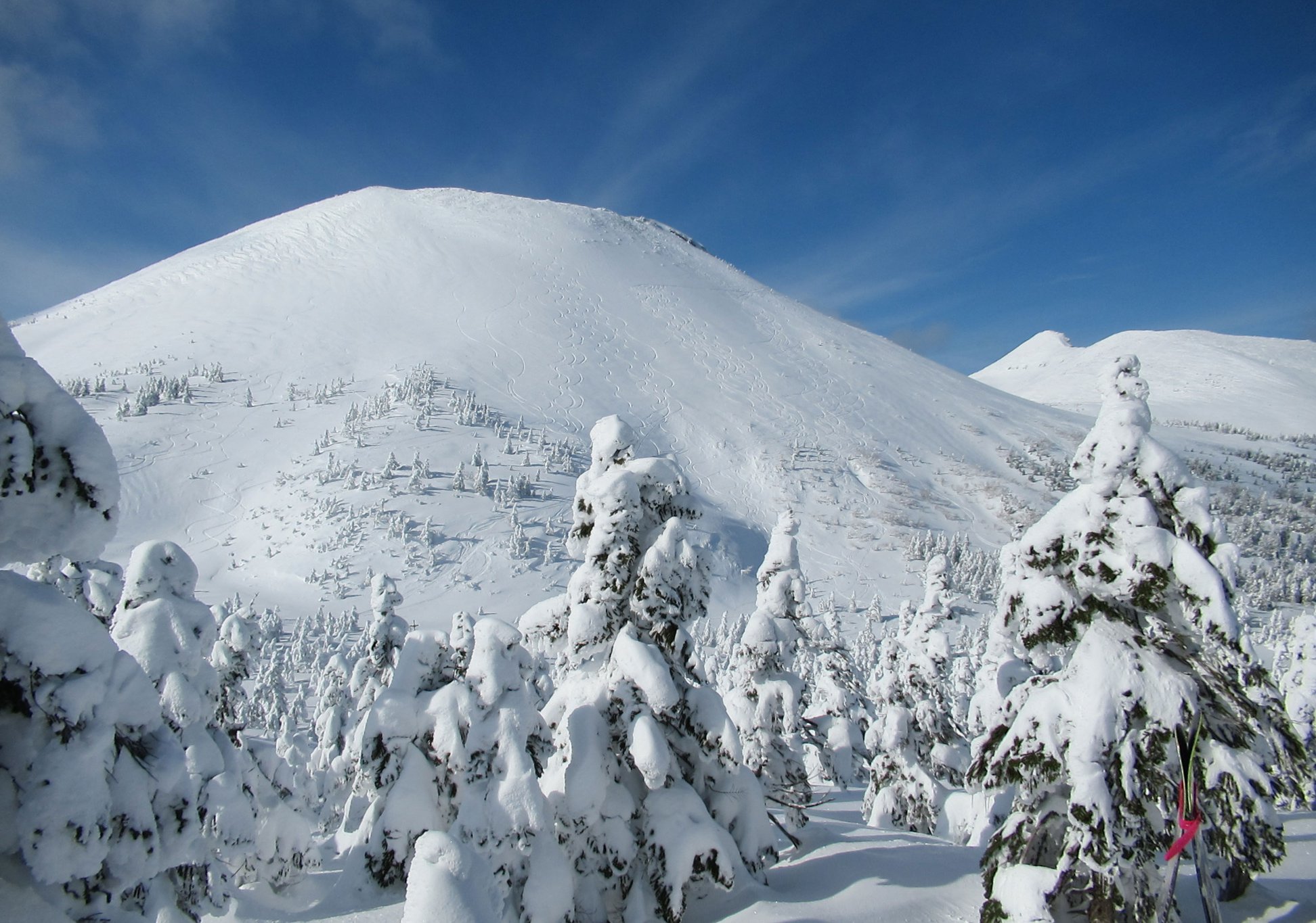 Hakkoda on a rare fine day in January