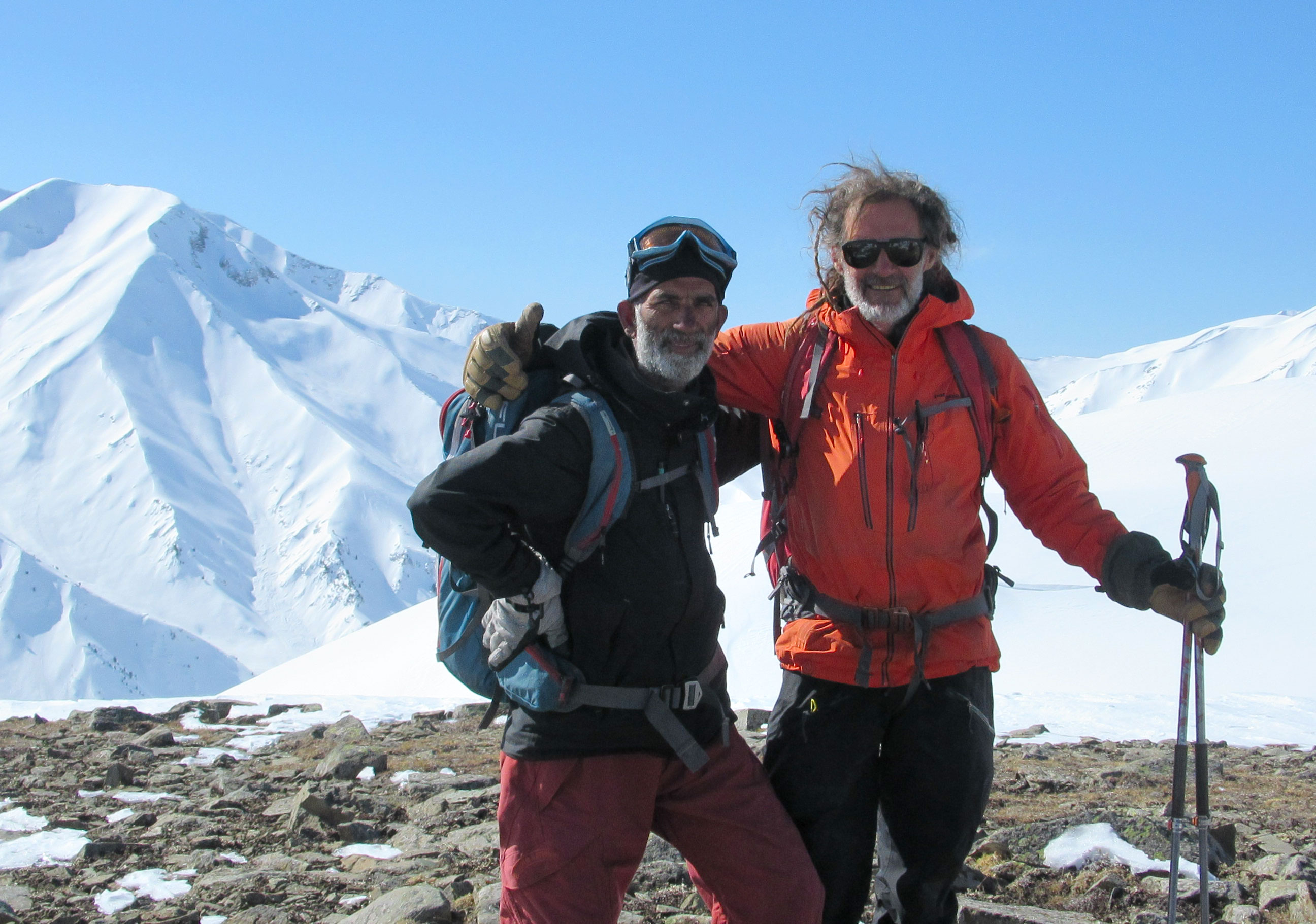 Bill and Wali, one of the Kashmiri tail guides