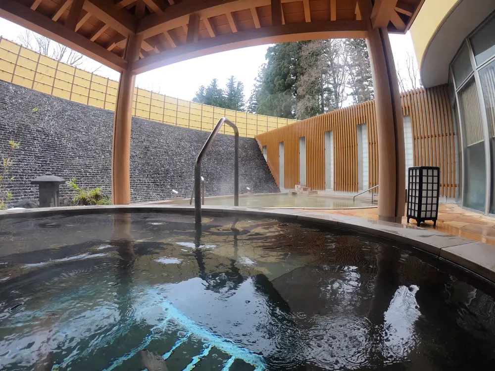 Lots of time spent relaxing in the onsen