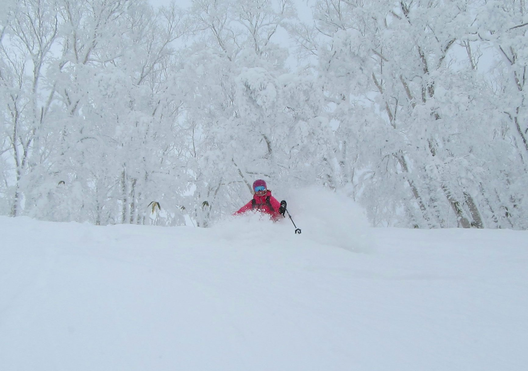 The off-piste terrain is impressive